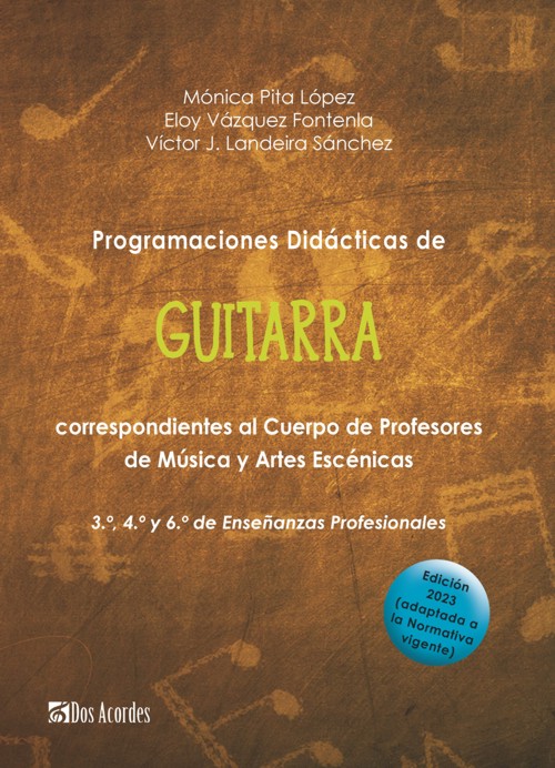 Programaciones didácticas de Guitarra (3º, 4º y 6º de Enseñanzas Profesionales) correspondiente al Cuerpo de Profesores de Música y Artes Escénicas